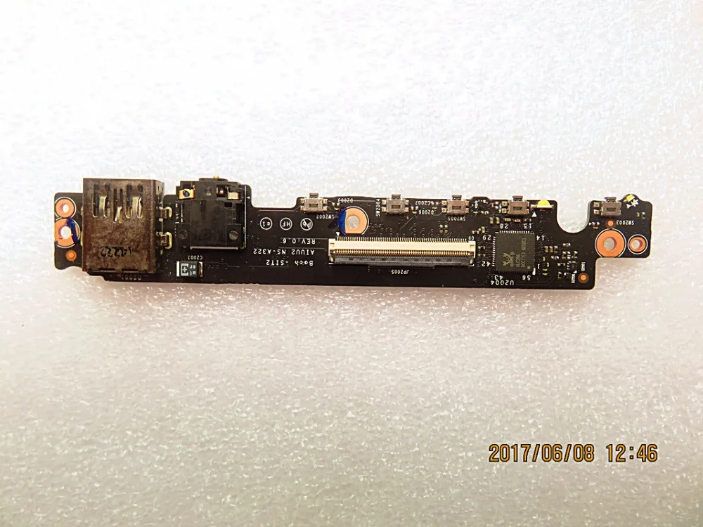 

Оригинал для Yoga 3 Yoga3 Pro 13 1370 аудио разъем USB плата NS-A322