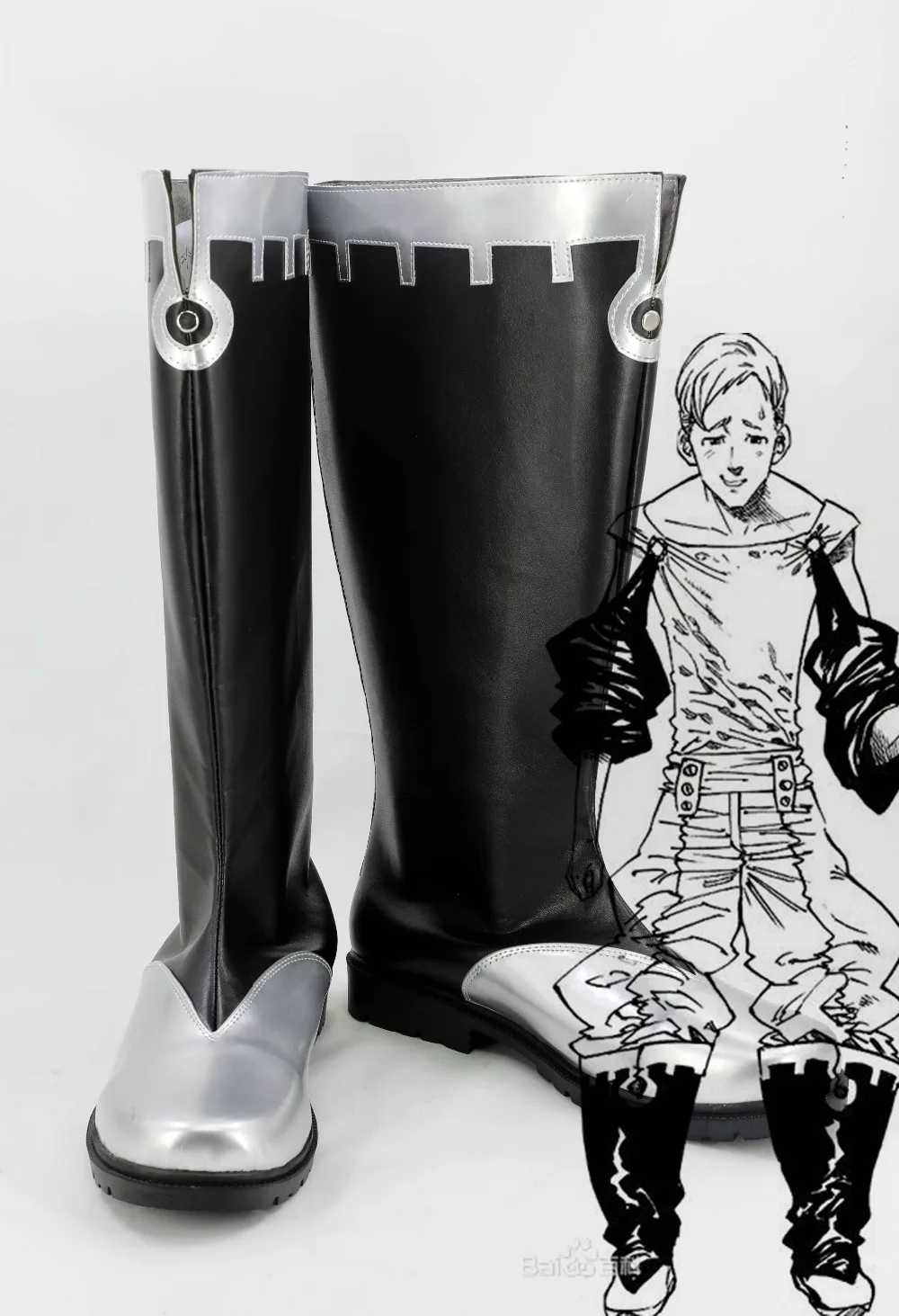 

Anime The Seven Deadly Sins Escanor Cosplay Boots shoes