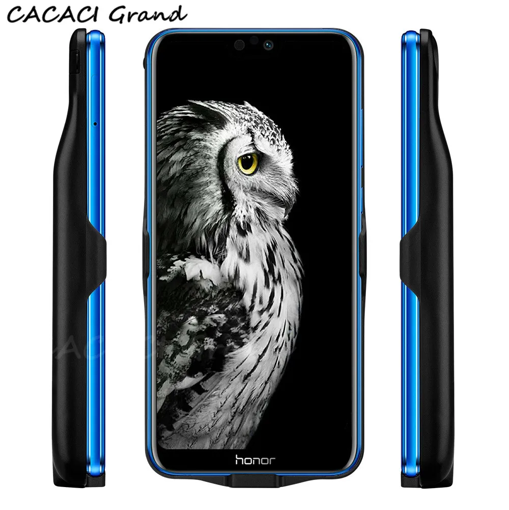 Беспроводной внешний чехол для зарядки для huawei Honor 10 9 lite 8X Max Y9 Honor 20i Nova 4 P умный чехол для батареи