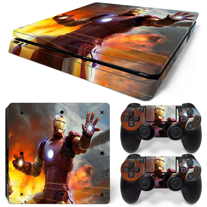 Наклейка для боевого человека Ps 4 Slim Playstation4 ps4 slim виниловый стикер чехол|skin sticker for