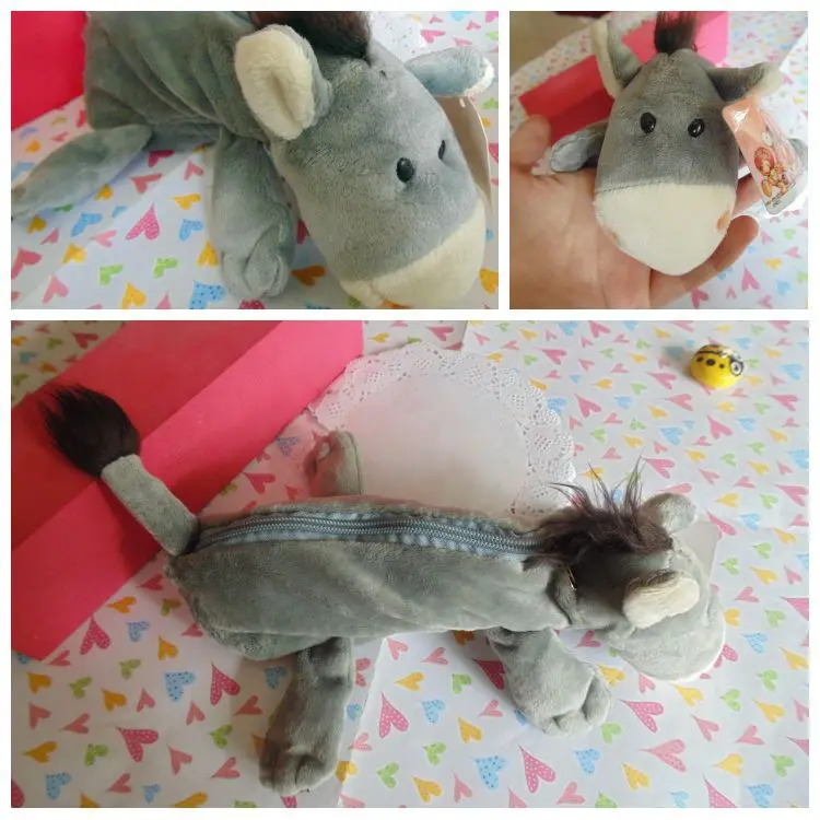 Плюшевый чехол-карандаш Etui Pennen Astucci Estuches Lapices Animal Pennenbakje School Trousse Crayon Kids Trousse Scolaire Stylo