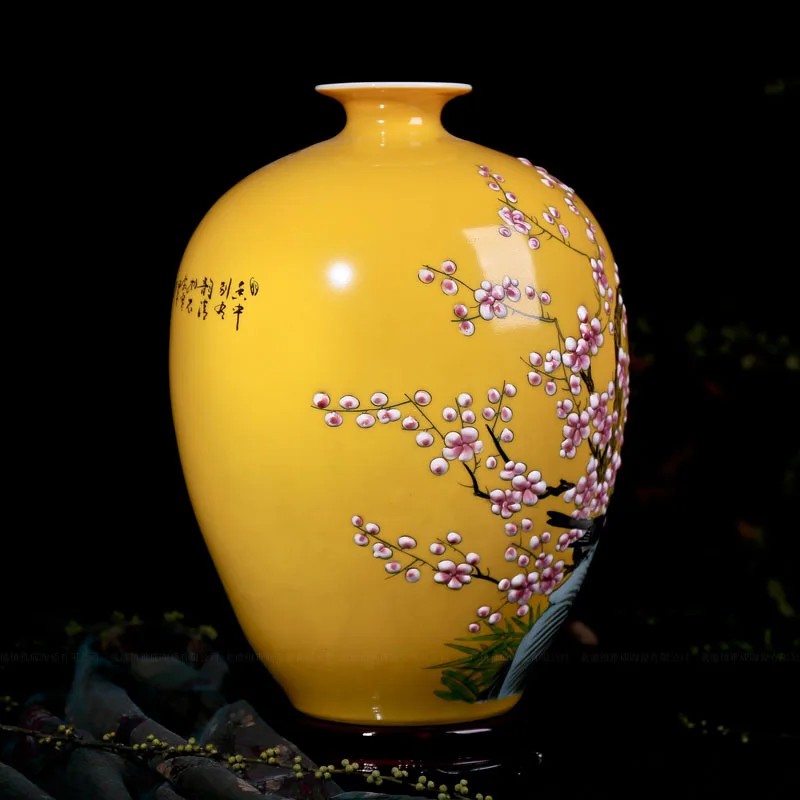 Керамическая ваза Jingdezhen украшения для рукоделия свадебный подарок домашняя