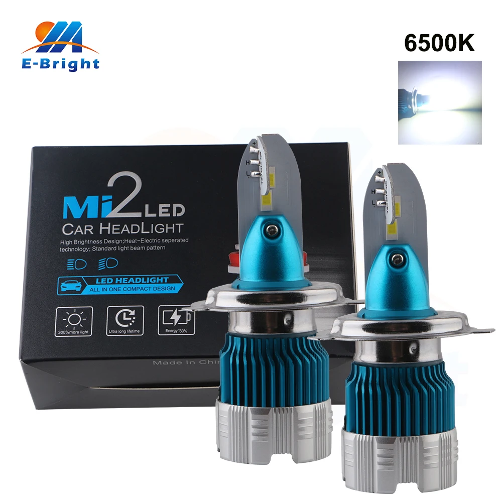 2 шт. Ml2 светильник H7 Led H11/H8 ZES Chips автомобильный головной s HB4 9006 H3 H1 h4 led