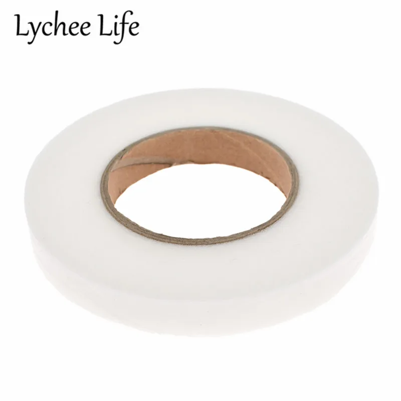 Lychee Life Двусторонняя лента с каймой, PA клей, 70 ярдов, ткань, сделай сам, ручная работа, швейная одежда, аксессуары, товары для украшения