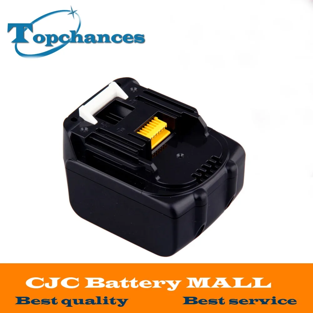 Высокое качество 3000mAh 14 4 V литий-ионный аккумулятор для Makita дрели 194065-3 BL1415 BL1430 MET1821