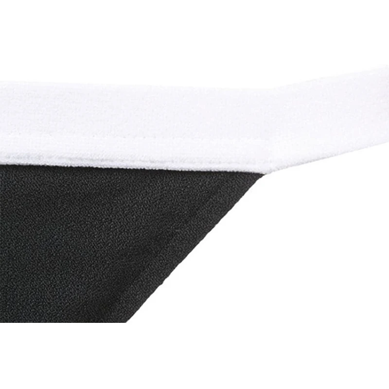 Bikini Set Women Summer Women's Swimwear Bandage Black and White Push-up UnPadded Bra Swimsuit Swimming Suit biquini |