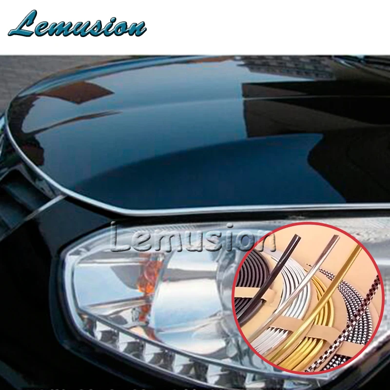 Молдинги для салона автомобиля 3 м хромированная полоса Buick Seat Leon Ibiza Opel Astra H J G