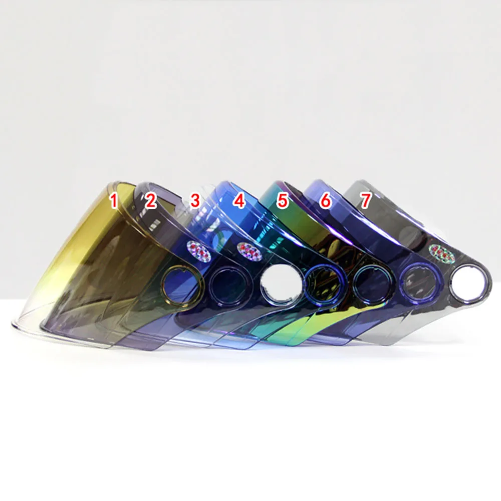 Мотоцикл JIEKAI шлем козырек Солнцезащитный полное лицо мото Шлем Замена объектив