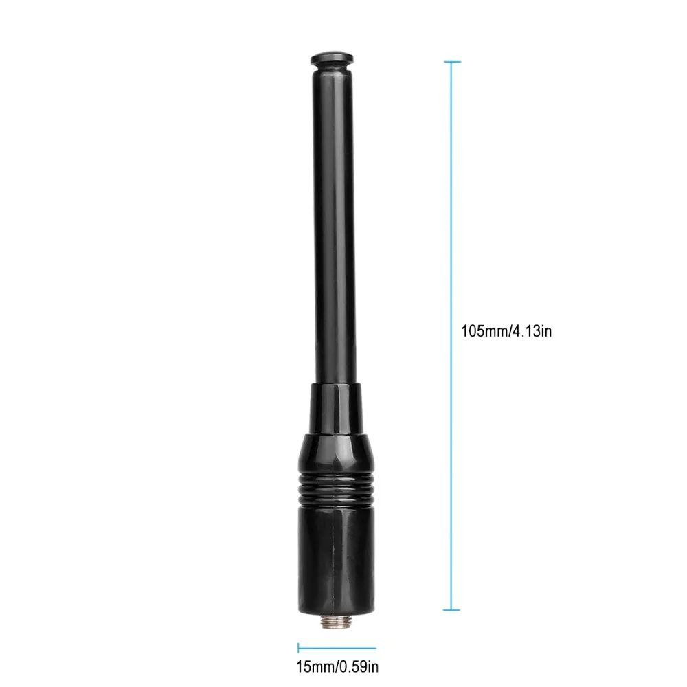 Телескопическая антенна Baofeng H777 10 шт. Двухдиапазонная VHF UHF для рации Retevis Ailunce HD1 RT5R