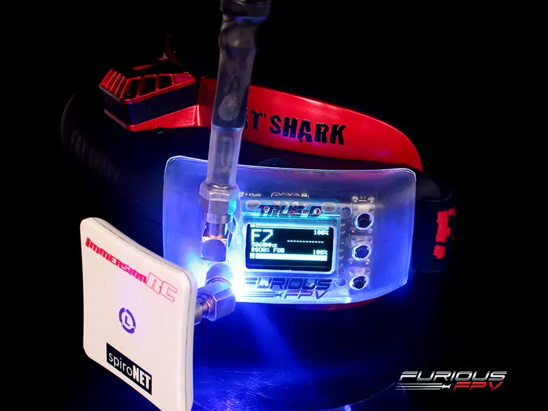 FuriousFPV Furious True D V3.5 приемник с разнесением FPV RX прошивки 3 6 для FatShark Attitude очки V4 Очки