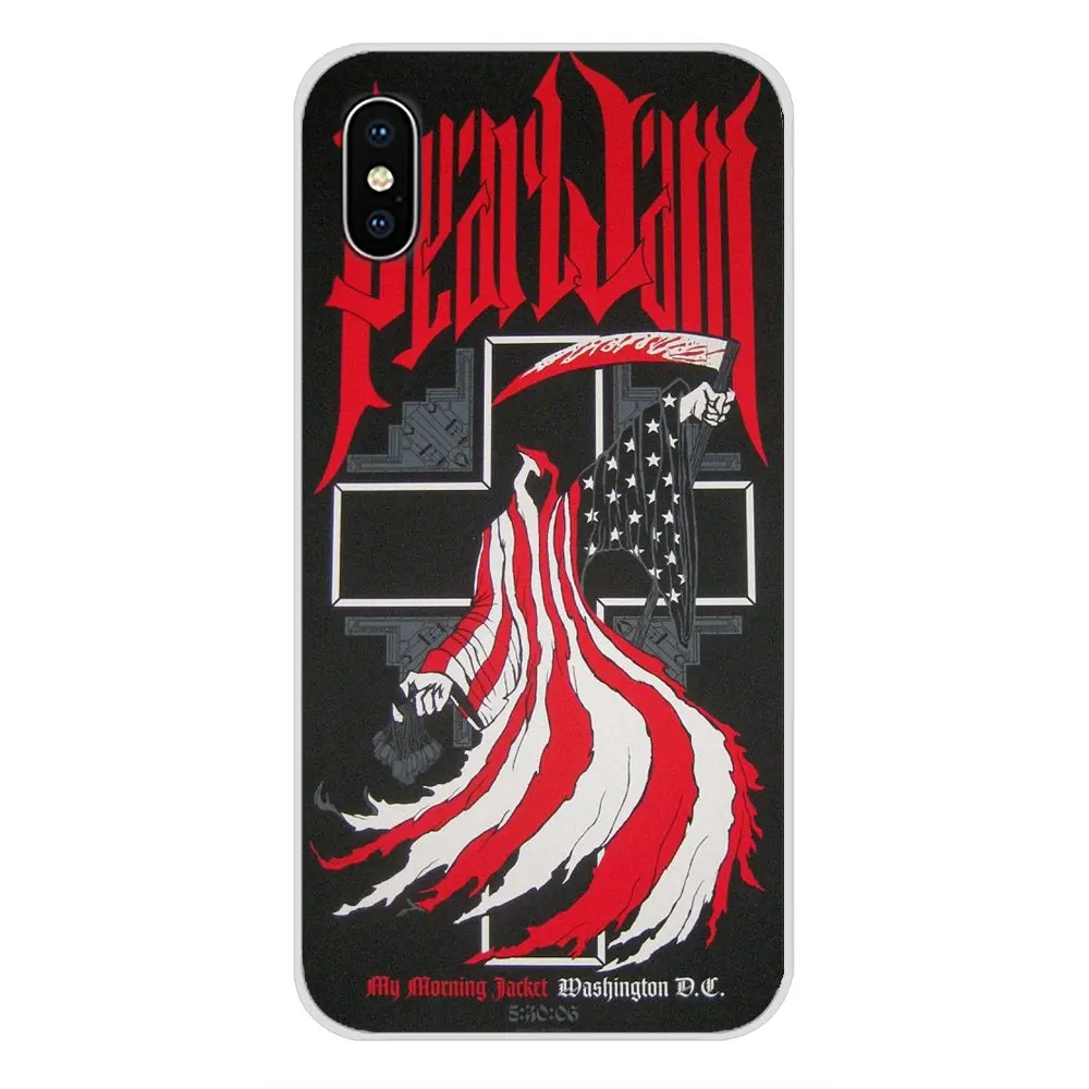 Pearl Jam PJ milwaukee Logo For Xiaomi Mi6 A1 5X 6X Redmi Note 5 5A 4X 4A 4 3 Plus Pro pocophone F1 Transparent Soft Shell Cover | Мобильные