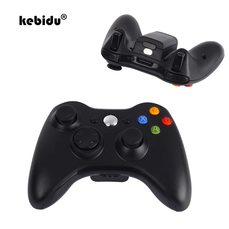 Kebidu Черный 2 4 ГГц беспроводной геймпад джойстик игровой для Xbox 360 оптовая продажа