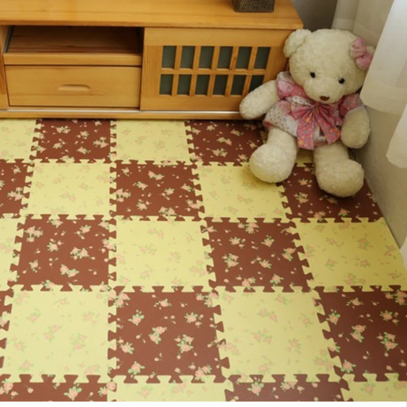 Детский коврик пазл из пены ЭВА 30 х30 см 8 шт.|floor puzzle mat|puzzle matmat floor |