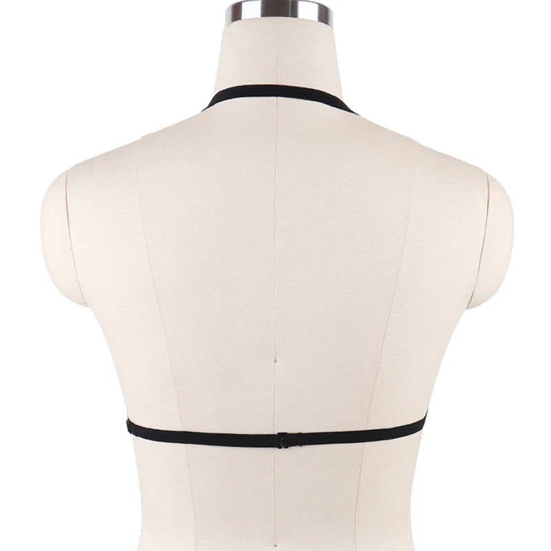 Нижнее белье женский бюстгальтер на бретельках чулки бондаж боди-клетка фетиш