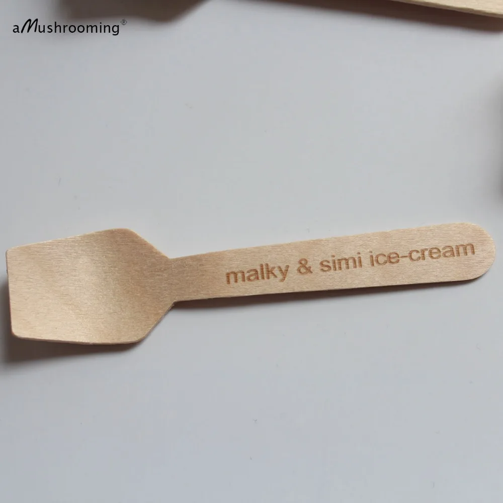 1000 шт. одноразовые ложки для мороженого|spoons disposable|spoon ice creamspoon cream |