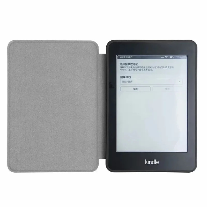 Новый чехол из искусственной кожи для Amazon Kindle Paperwhite 4 2018 E-reader 10-го поколения