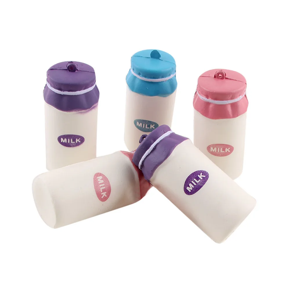 Jumbo Squishy бутылка для йогурта детей снятия стресса у взрослых антистрессовые