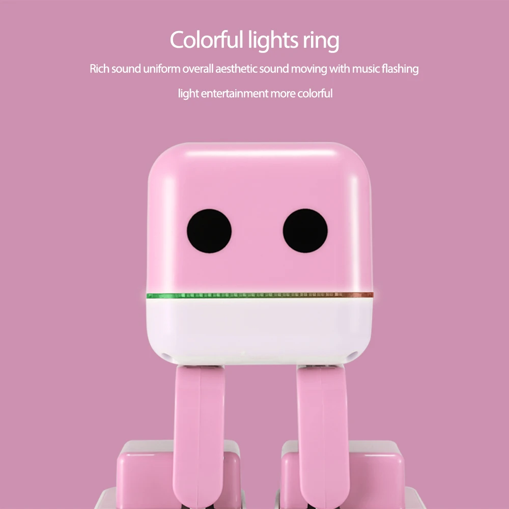 Leegoal F9 Cubee Интеллектуальный робот развивающие музыкальные Динамик голос