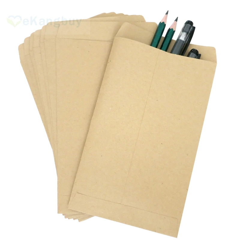 100 шт. бумажные конверты для канцелярских принадлежностей|kraft paper envelope|paper envelopepaper