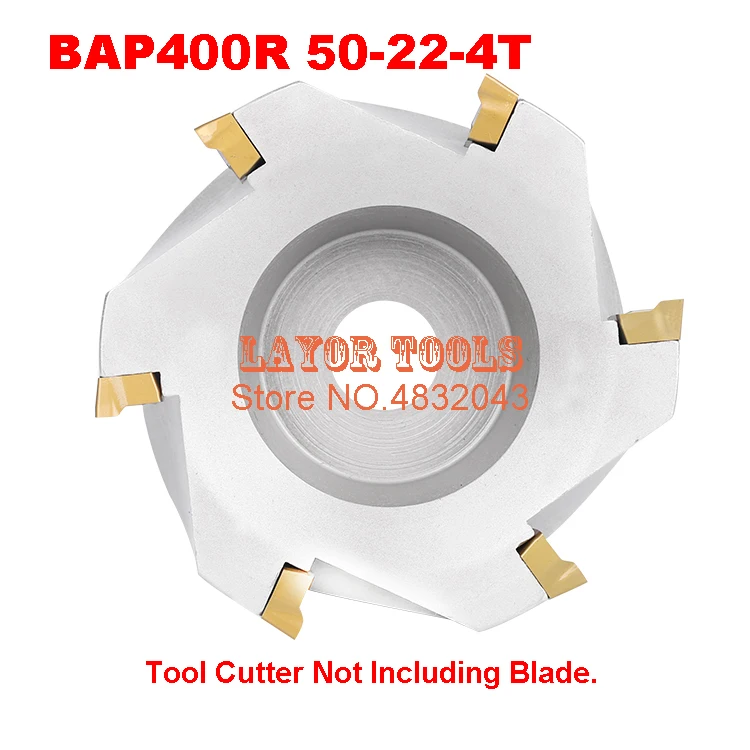1 шт. BAP 400R 50 22 4T 90 градусов прямоугольная плечевая торцевая фреза с ЧПУ для