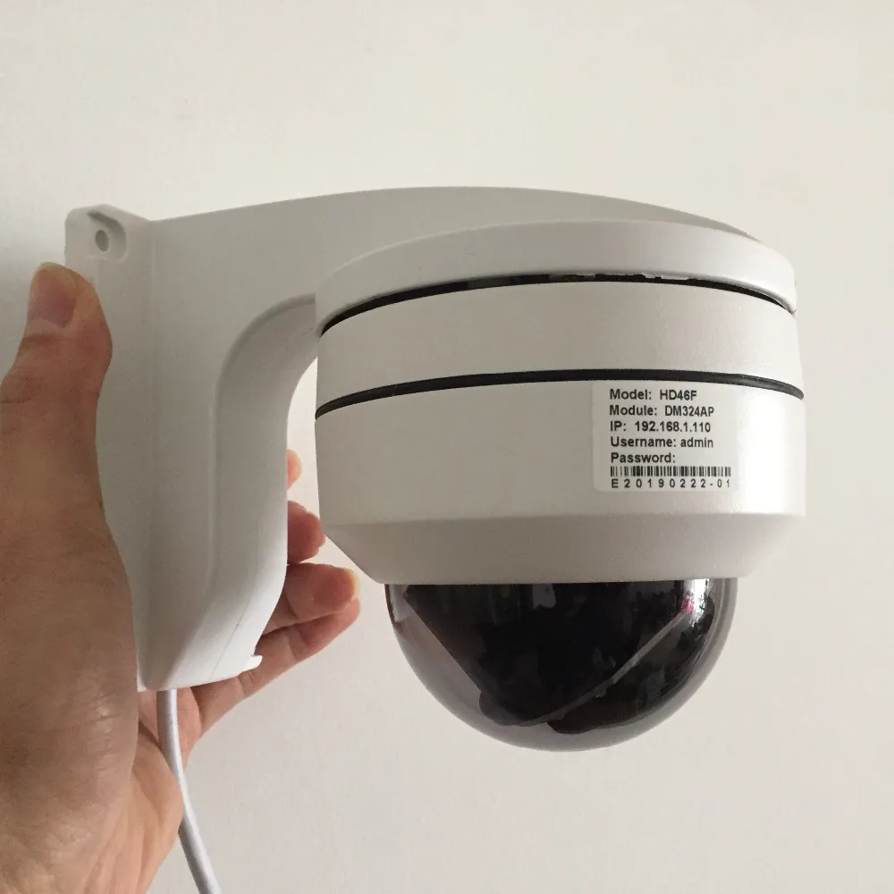 CCTV Открытый безопасности 5MP мини Купол PTZ Камера 4X с переменным фокусным расстоянием POE IP Ночное видение 50 м 48V