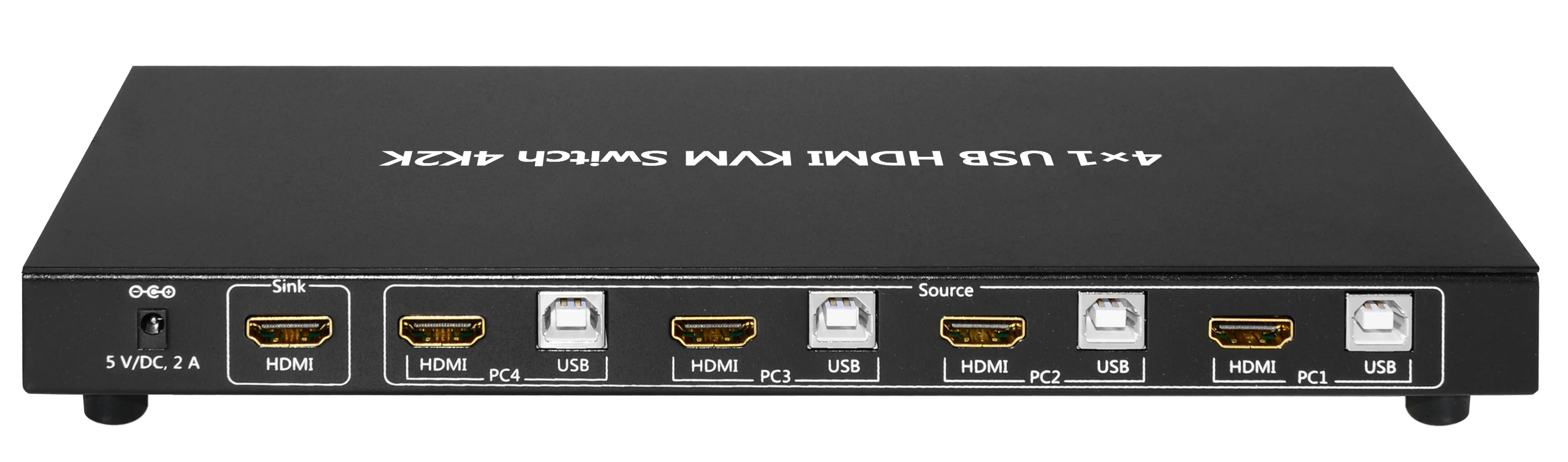 4 порта HDMI USB 2 0 KVM переключатель с HOTKEY 4K60HZ|Кабели HDMI| |