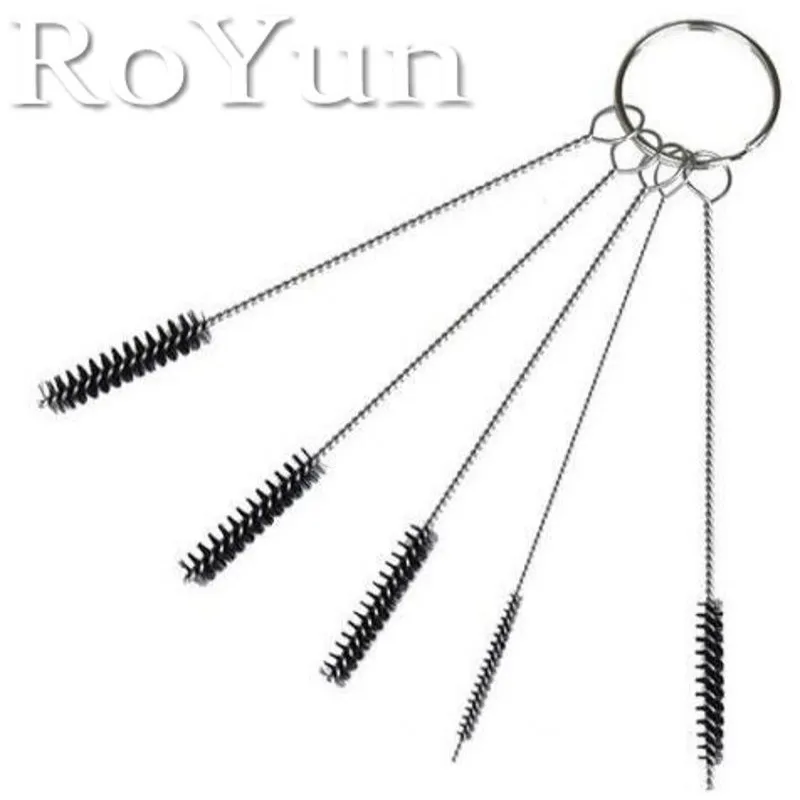 RoYun 5 шт./компл. фотография рукоятка трубки Чистящая Щетка кисти|Аксессуары для
