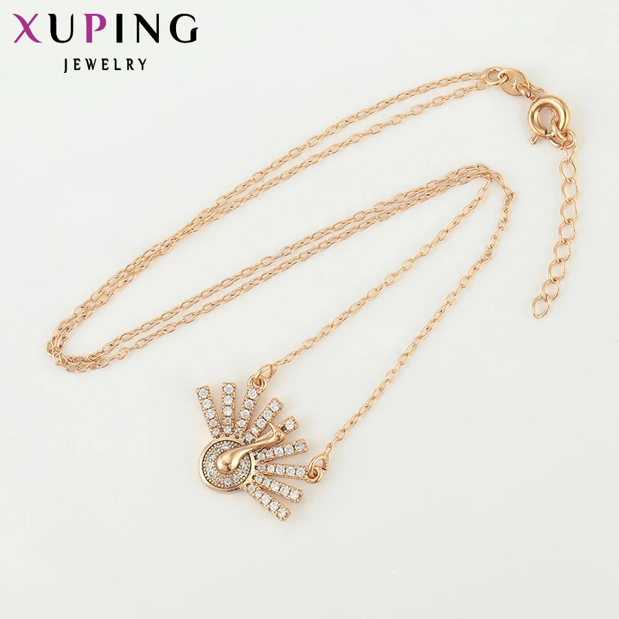 Xuping Jewelry Fashion Animal Style Gold Color Plated Pendant Necklaces for Women 42821 | Украшения и аксессуары
