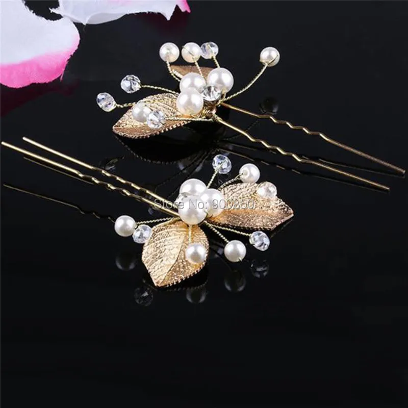 Свадебные украшения для волос аксессуары со стразами идеально сочетаются с