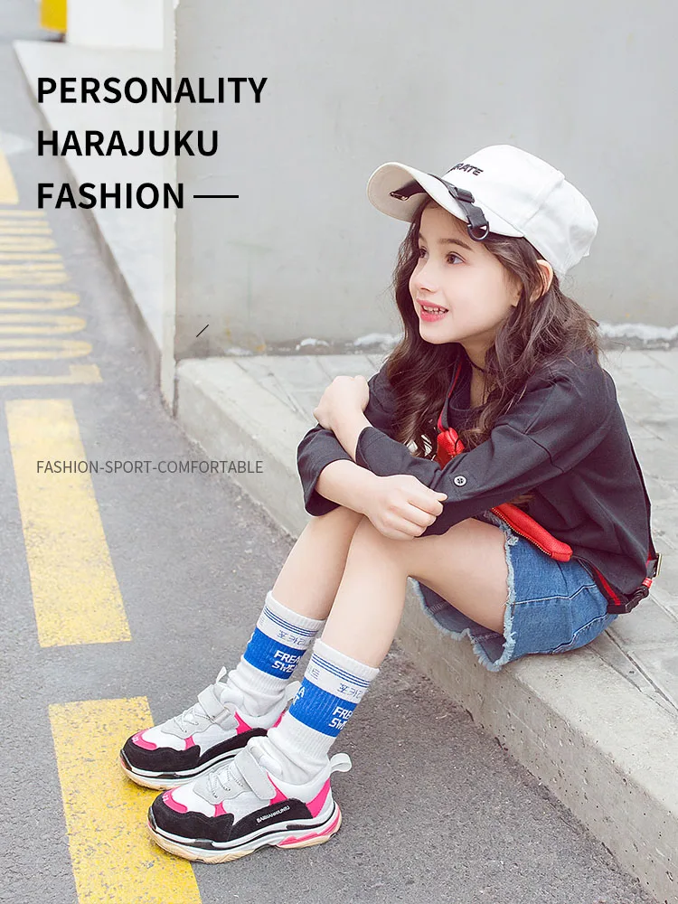 CCTWINS KIDS/ г.; Весенняя детская повседневная обувь черного цвета; модные спортивные кроссовки для маленьких девочек; кроссовки с белой сеткой для маленьких мальчиков; F2179