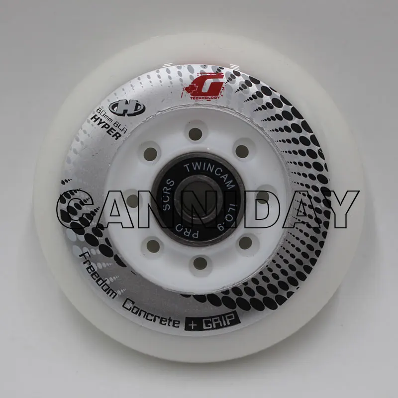 white 80mm 72/76/80 мм роликовые коньки колеса с ILO-9 подшипник для скейтборда колеса для скейта - Цвет: white 80mm
