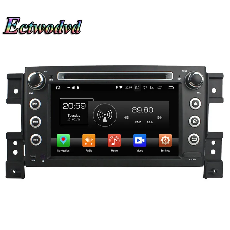 Ectwodvd Восьмиядерный 4G ram 64G rom Android 9 0 Автомобильный мультимедийный dvd-плеер
