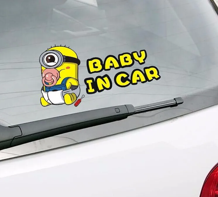 Одна часть автомобиля наклейку ребенок в стайлинга автомобилей на борту