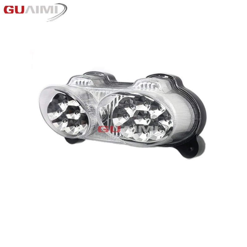 Мотоцикл тормоз Встроенный задний фонарь LED поворотники огни для Kawasaki ZR7S ZX6R J1 ZX900