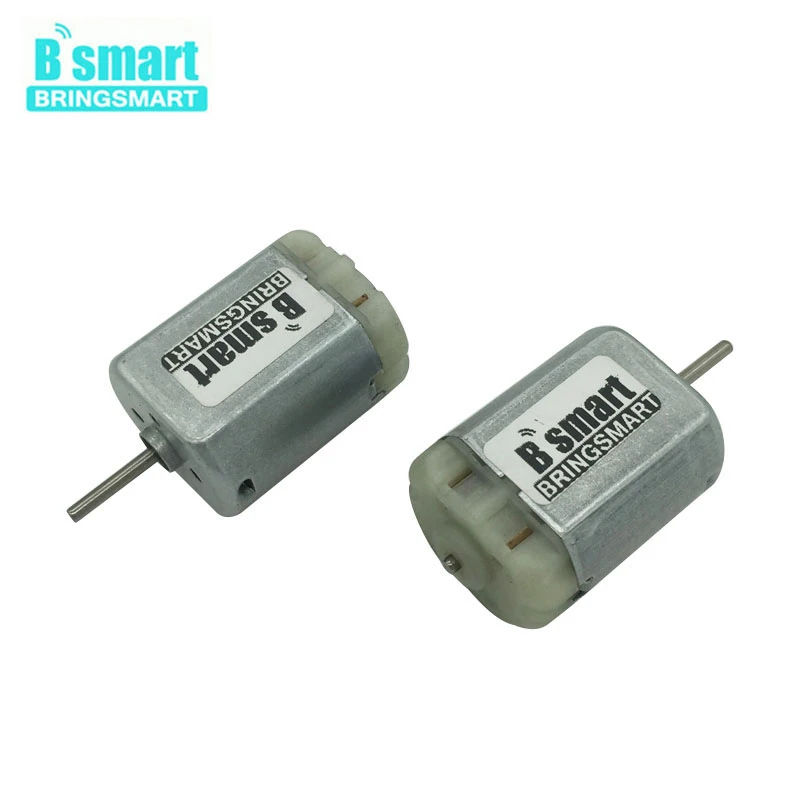 Bringsmart 2 шт. FC280-PC 12 В мини электродвигатель постоянного тока с высокой скоростью 12500 об/мин для электронных автомобильных дверных замков, оконных дверных замков автомобиля
