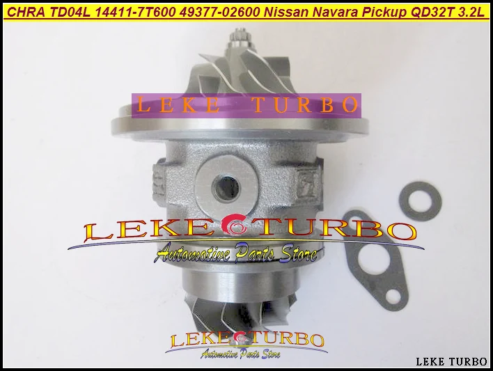 Турбокартридж сердечник CHRA TD04L 14411-7T600 49377-02600 49377 02600 для Nissan Navara пикап D22 TD27 NS25 QD32 QD32T