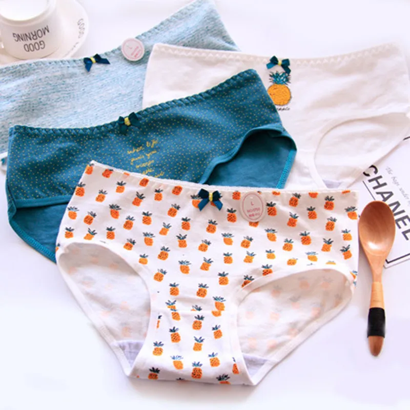 4 шт./лот детские трусы для девочек удобные хлопковые детское нижнее белье