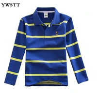 juvenile big kids boys polo shirts 2018 boy polo shirts long sleeve striped kids cotton lapel polo shirt for child 2 15 years