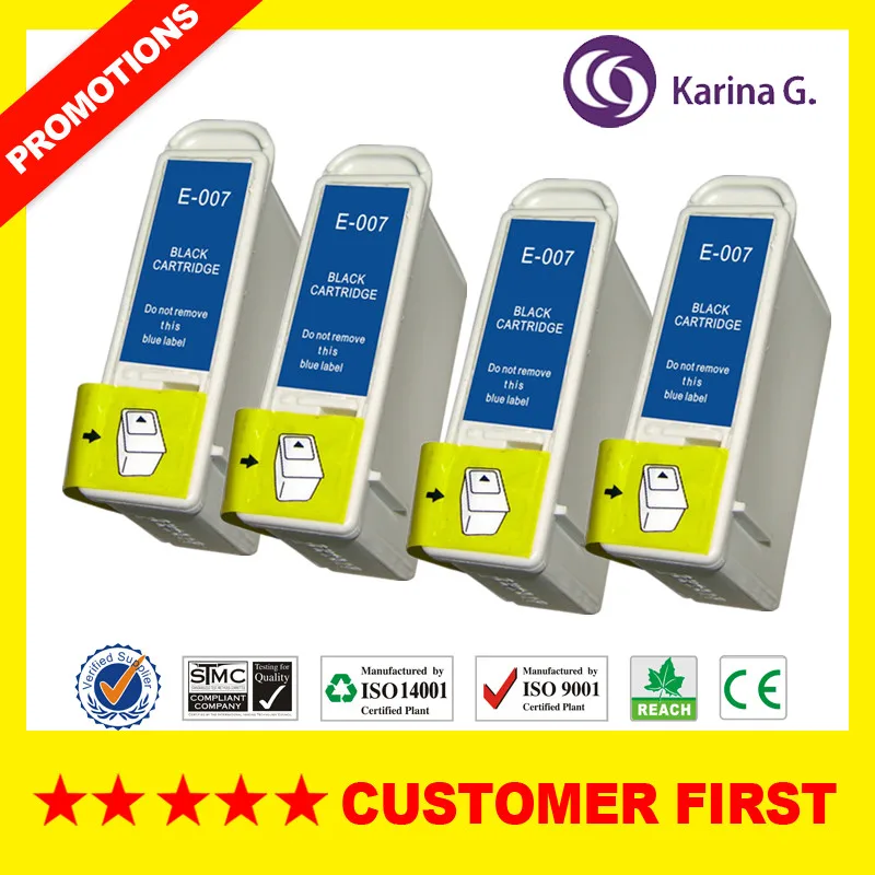 Совместимый чернильный картридж для T007 T009 подходит Epson Stylus Photo 900 1270 1280 1290 1290S и т. Д.