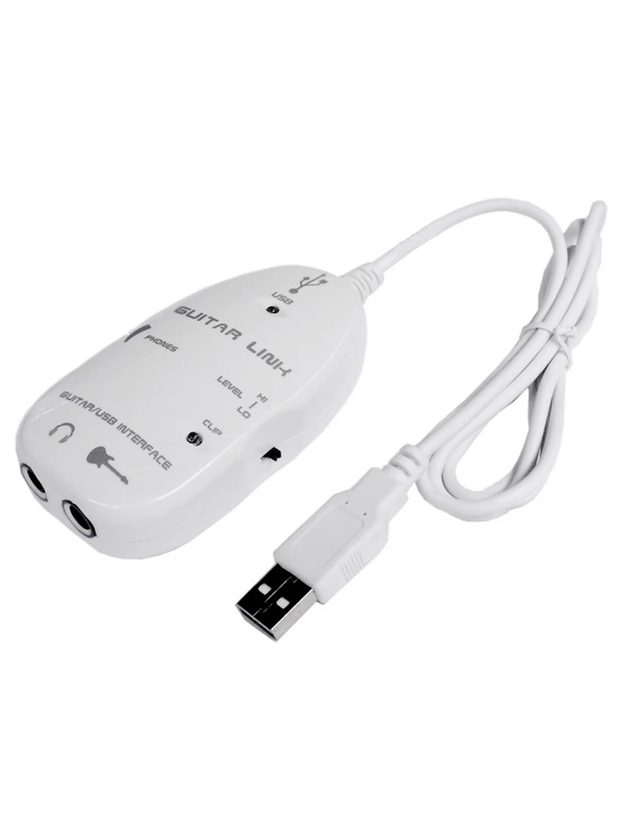 USB гитара со штекером 3 5 мм кабель для подключения к ПК/Mac запись звуковой эффект