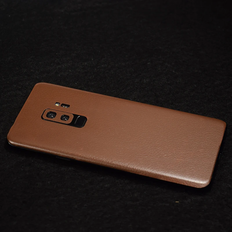 YIESOM роскошная кожаная самодельная наклейка-пленка для SAMSUNG GALAXY S9 Plus защитная