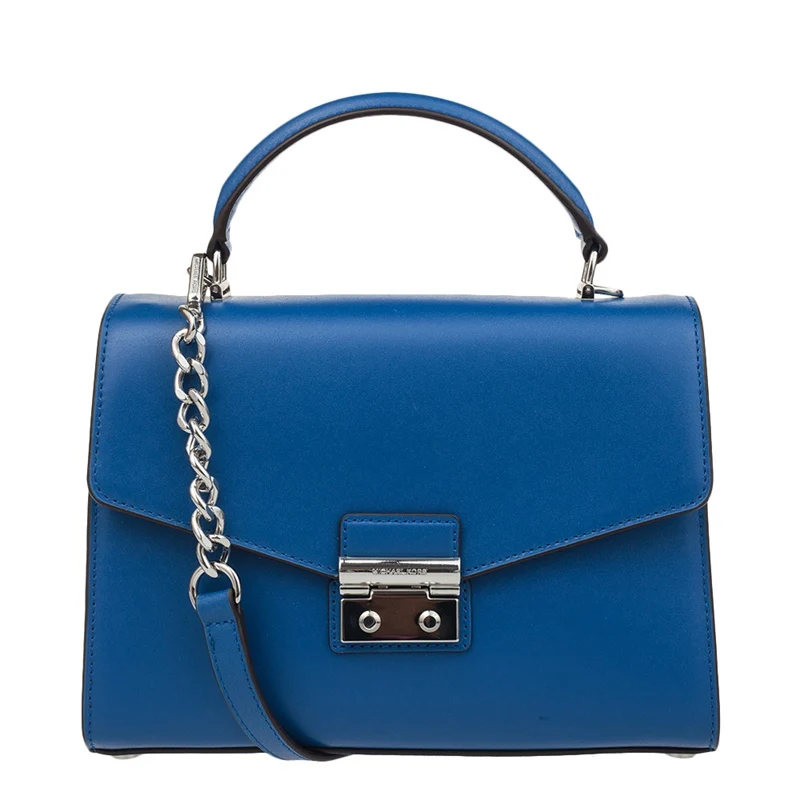 Женская сумочка со слоганом от Michael Kors кожаная сумка средней длины 30H7SSLS2L | Багаж и