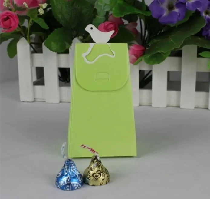 Любовь Птица Свадебная вечеринка пользу коробка конфет caixa de doces романтический