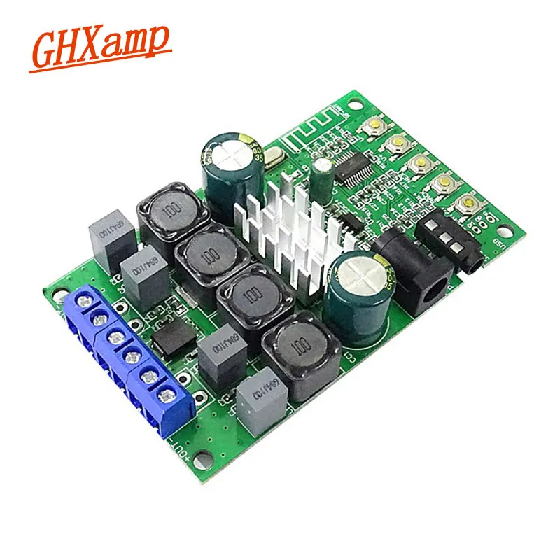 GHXAMP TPA3116D2 Bluetooth 5 0 усилитель аудио плата 50 Вт + Hifi стерео цифровой мощности AUX вход