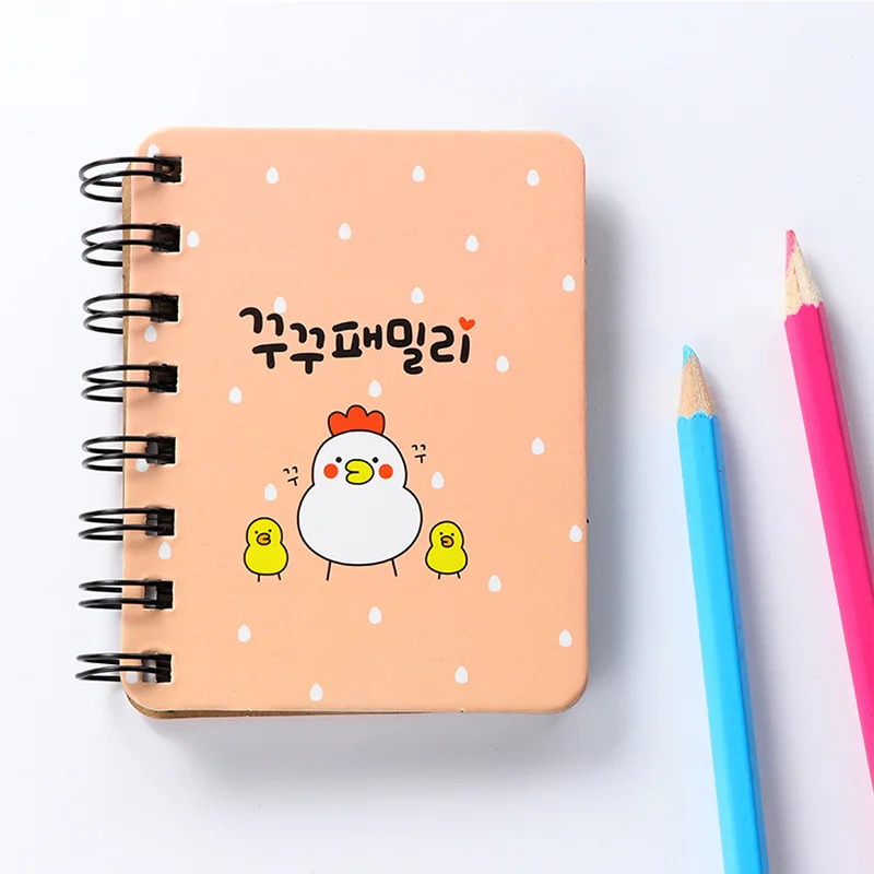 Корейские канцелярские товары Студенческая сторона откидная катушка Ben notebook
