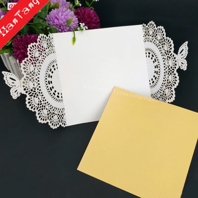 10 шт. декоративные романтические открытки с пряжкой бабочкой|card|supplies partysupplies wedding