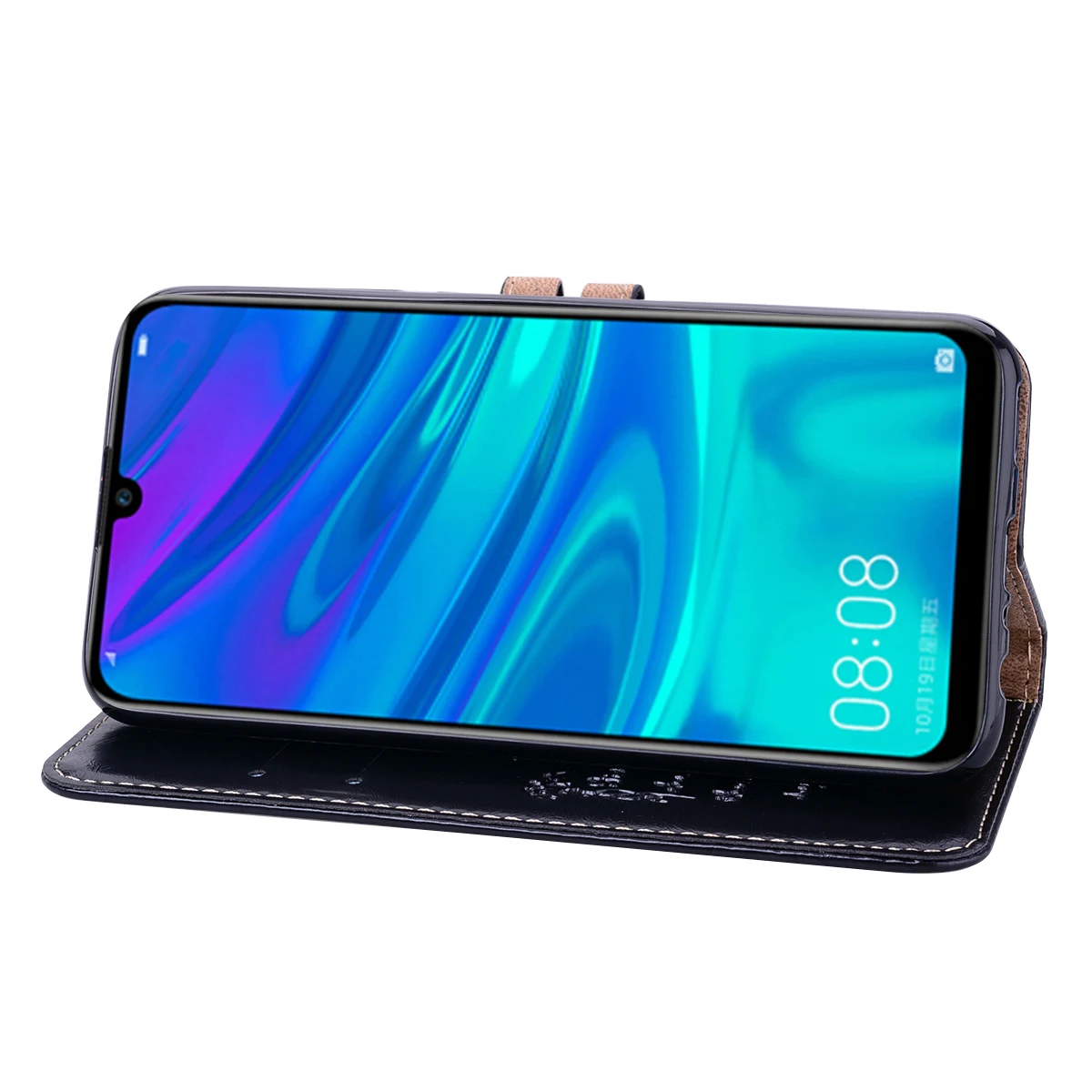 Чехол для Honor 10i 360 Роскошный кожаный чехол Бумажник задняя крышка Huawei Honor10i HRY LX1T P