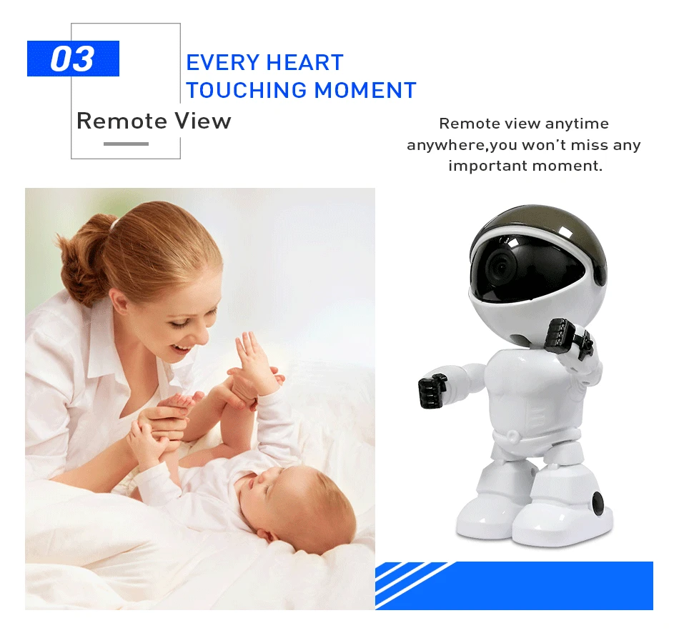 Hiseeu 2MP/1.3MP HD Беспроводная ip-камера Wi-Fi камера-робот 1080P Wifi камера ночного видения IP Сетевая камера CCTV Двусторонняя аудио
