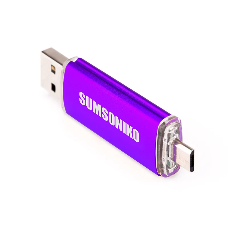 SUMSONIKO телефон USB Flash Drive High Speed 2.0 OTG Memory Stick Custom Gift Pen 6 ГБ Может Отслеживать|flash drive|usb