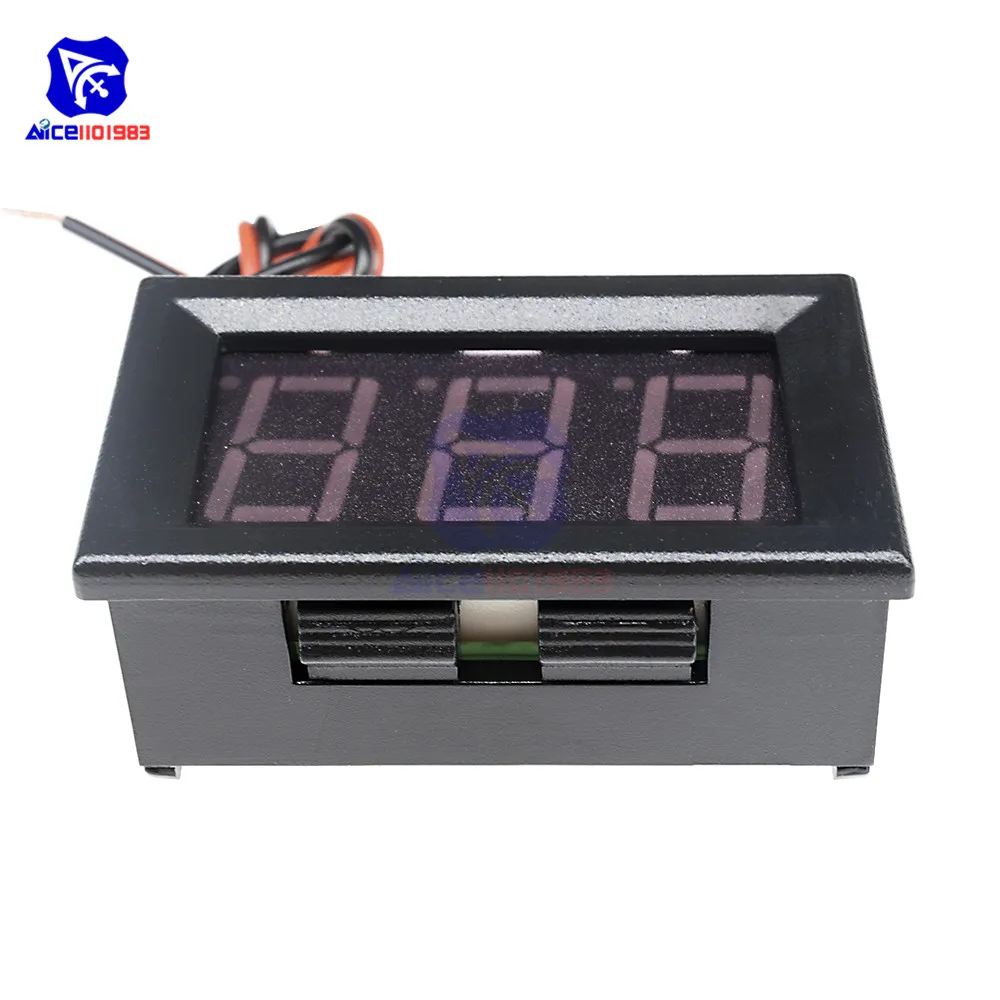 0 56 дюймовый зеленый светодиодный дисплей Панель измеритель напряжения